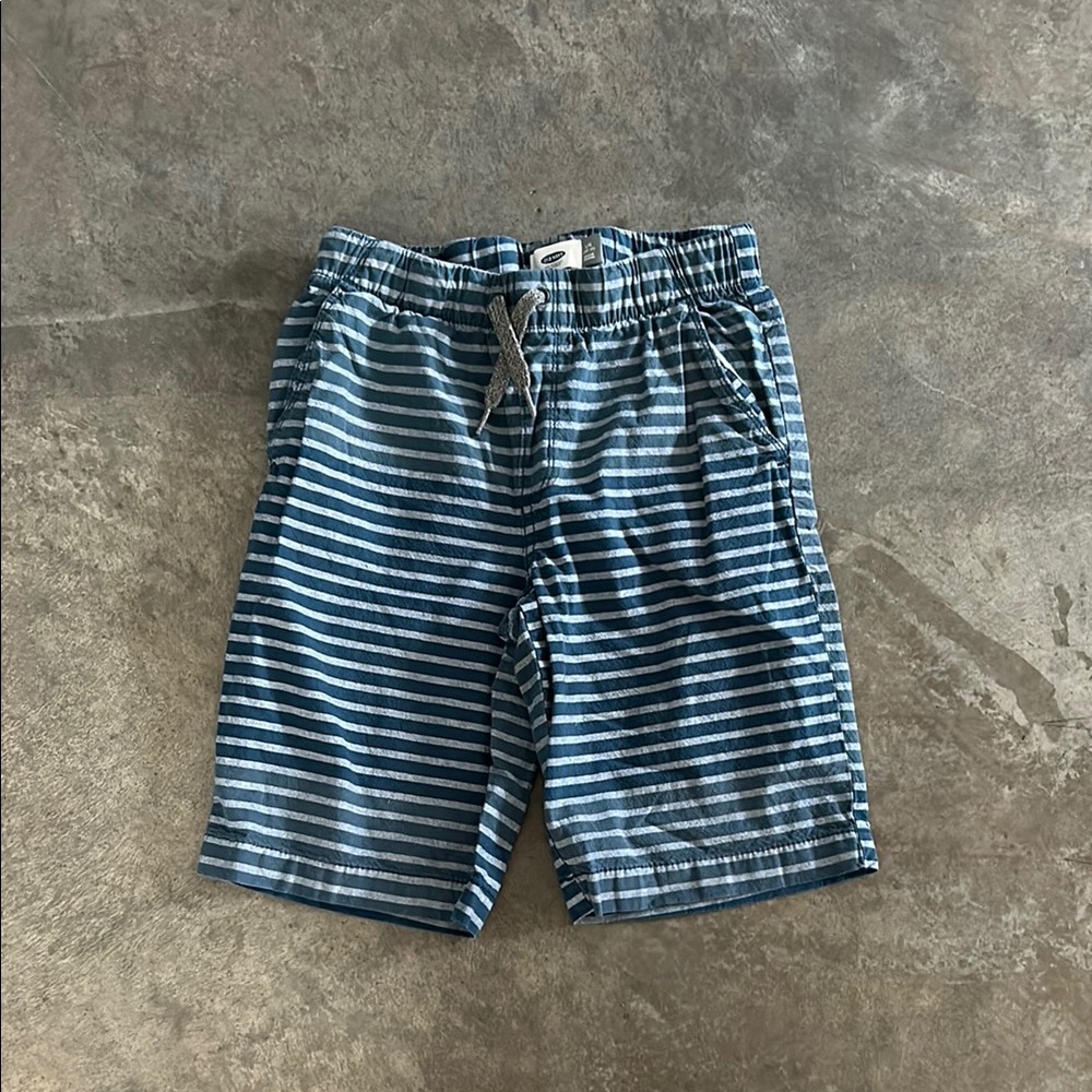 Striped Blue Men's Shorts